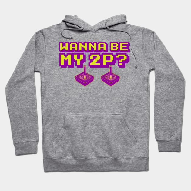 Gaming 8-Bit 2P Hoodie by PopCultureShirts